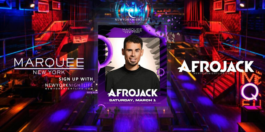 Afrojack | Saturday | Marquee New York Party