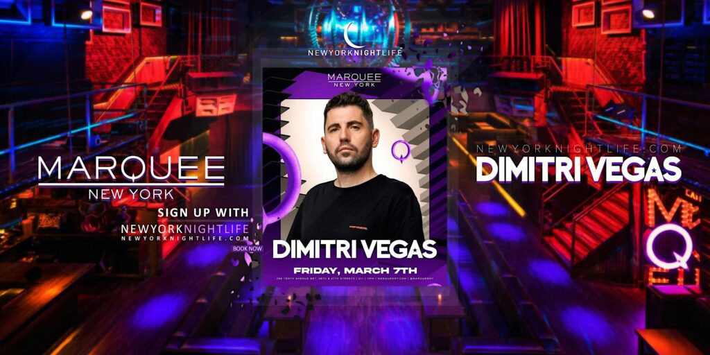 Dimitri Vegas | Friday | Marquee New York Party