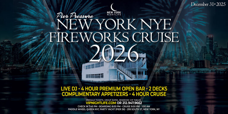 New York New Year's Eve Fireworks Party Cruise 2026
