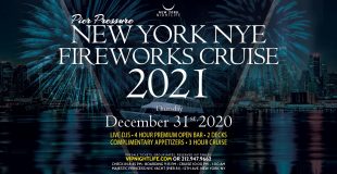 Pier Pressure New York New Year's Eve Fireworks Cruise 2021